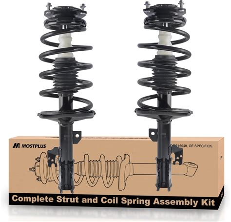 Mostplus Pair Front Complete Strut Assembly ‎172237 172236