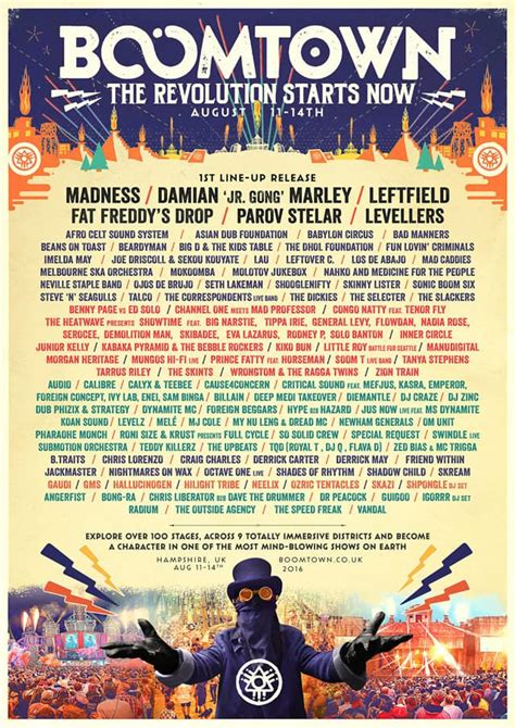 Boomtown Festival 2025 Lineup - Nabil Jamie