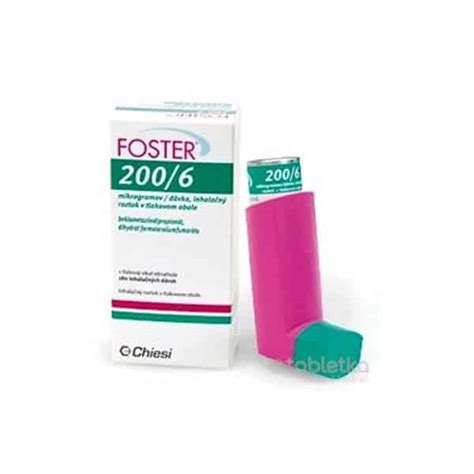 Foster 200/6 mikrogramov/dávka | etabletka