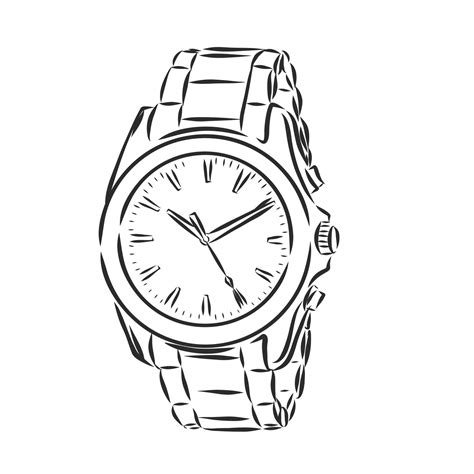 Wristwatch Drawing