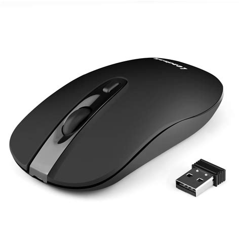 Buy LeadsaiL Rechargeable Wireless Computer Mouse, 2.4G Portable Slim ...
