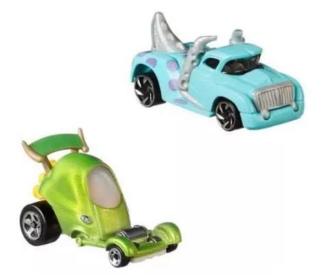 Hot Wheels Mike Wazowskix Sulley Monsters Inc Disney Pixar Cuotas sin interés