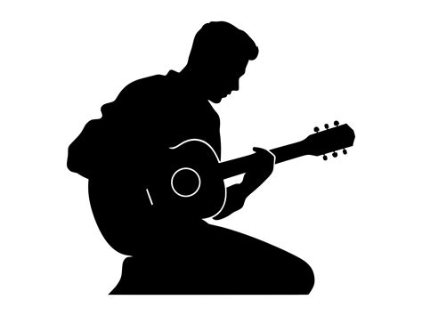guitarist clip art 1