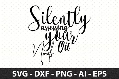 Silently Assessing Your Oil Needs Svg By Orpitaroy Thehungryjpeg