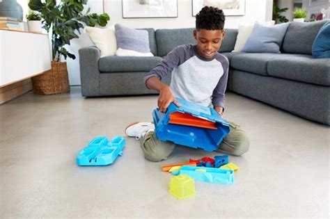Hot Wheels Track Builder Vergelijk Prijzen Van Crash Stunt Box Speelset