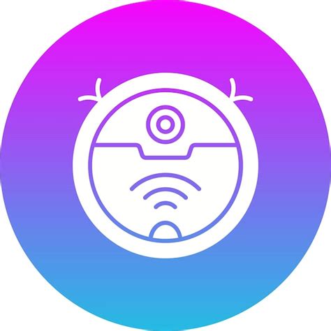 Premium Vector Robot Vacuum Icon