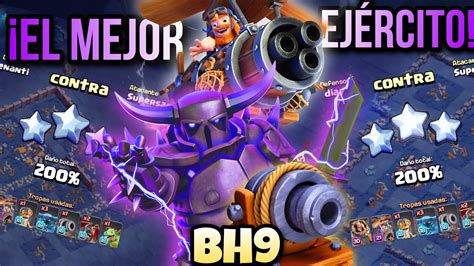 El Mejor Ej Rcito Para Bh Clash Of Clans Ej Rcito Para Base Del