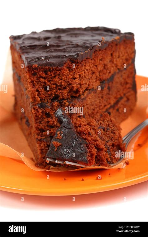 Chocolate layer cake - Sachertorte Stock Photo - Alamy