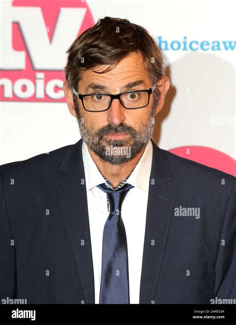 Louis Theroux Attending The Tv Choice Awards Held At The Hilton Hotel Park Lane London Stock