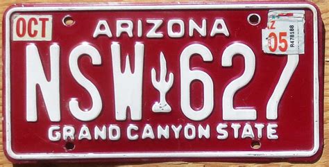 Arizona | Product categories | Automobile License Plate Store ...