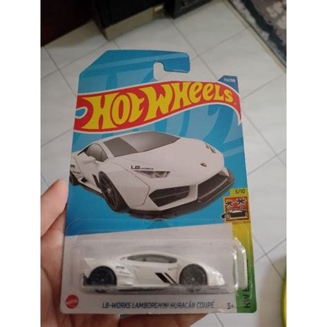 Lamborghini Lbwk Hot Wheels White Shopee Malaysia