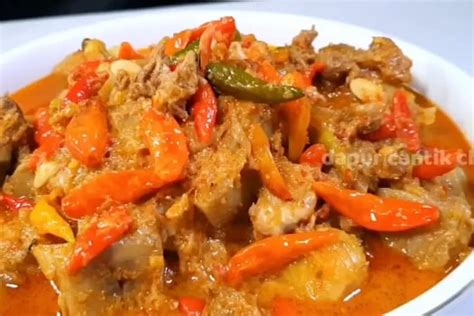 Resep Lodeh Tewel Khas Blitar Olahan Nangka Muda Berkuah Santan Asal