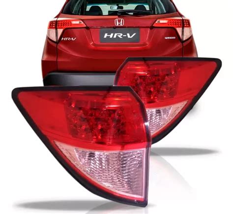 Lanterna Traseira Hrv 2017 18 2019 Bicolor Canto Led Parcelamento