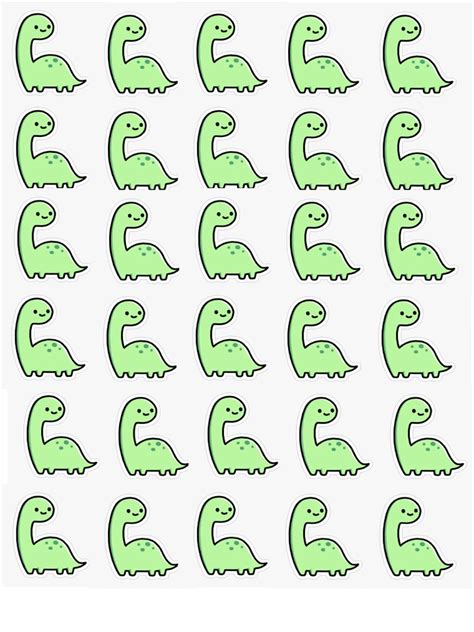 Dino Stickers Pdf