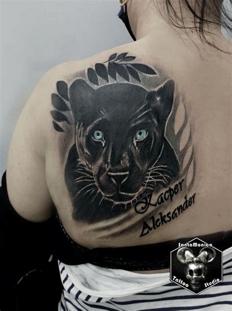 Czarna Pantera Cover Up Santa Monica Tattoo Studio Tattoo Designs