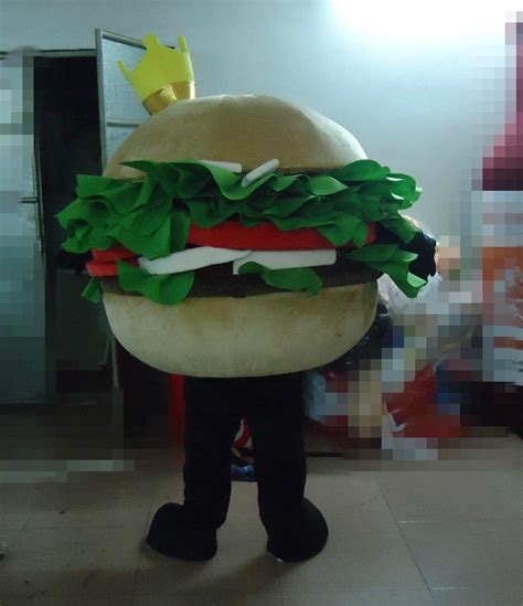 Hamburger Mascot Costume Adult Hamburger Costume Sm 4099 China