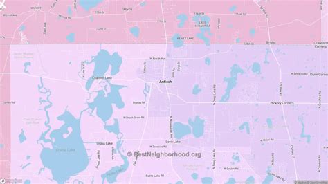 Antioch Il Political Map Democrat And Republican Areas In Antioch