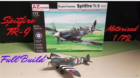 Spitfire Tr Motorised Azmodel Full Build Youtube