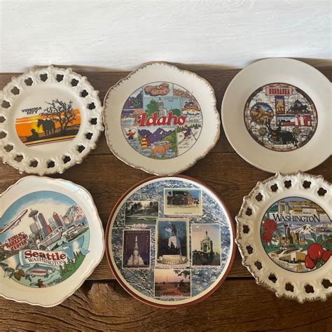 Souvenir Plates Etsy