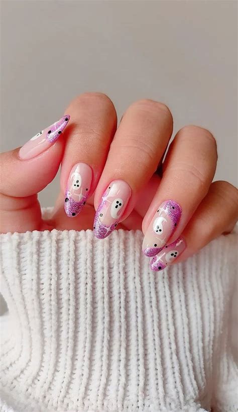 Cute Ghost Nails