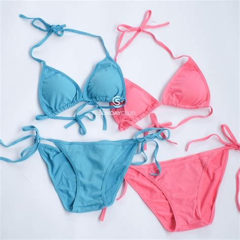 Jual Special Sundayclub Basic Triangle Bikini Swimsuit Bikini Segitiga Tuk Shopee Indonesia