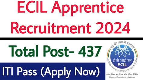 ECIL Apprentice Recruitment 2024 ITI Education