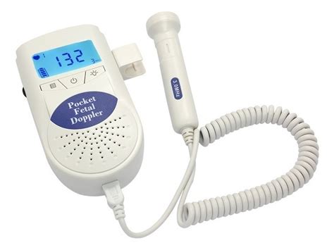 Sonar Fetal Doppler Ultrassom Portátil Digital Promoção R 499 98