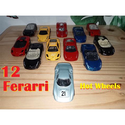 Ferrari Hot Wheels In Mint Condition Loose Items Shopee Philippines