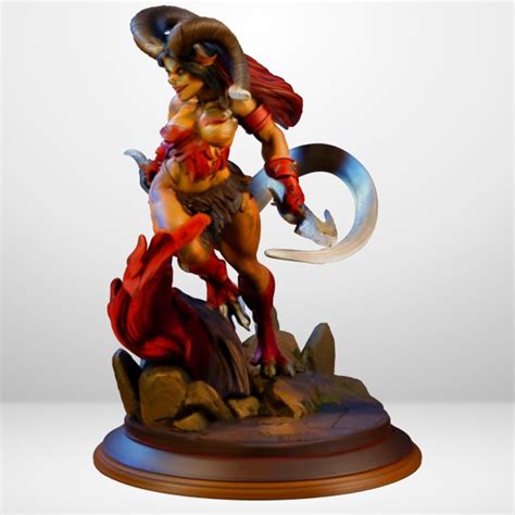 Hot Goblin ゲッタダ On Base ミニチュア ホットゴブリン 悪魔 フィギュア