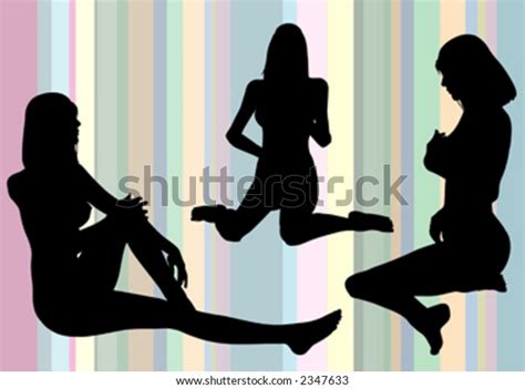 Nude Girl Naked Woman Contour Vector Stock Vector Royalty Free 2347633 Shutterstock
