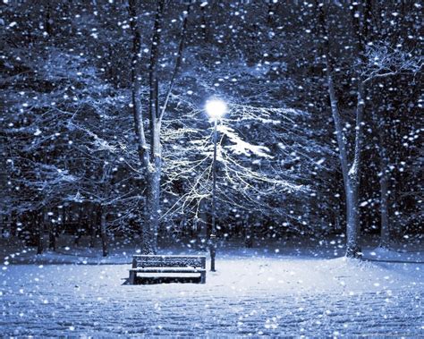 Night Snow Wallpaper Background - WallpaperSafari