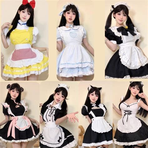 New Maid Wear Cos Sexy Lingerie Cute Cute Cat Series Lolita Lolita Daily Maid Uniform Dress