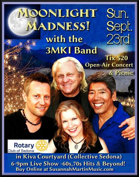 Moonlight Madness II Concert | Rotary Club of Sedona Village