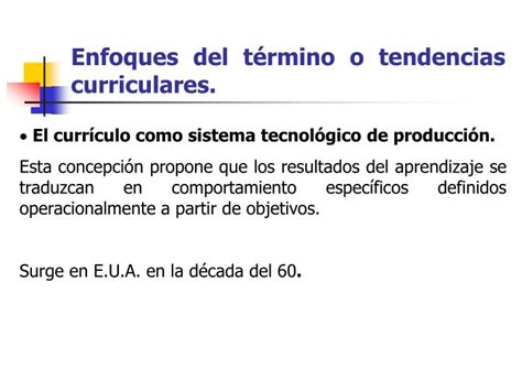 PPT TEORÍA Y DESARROLLO CURRICULAR PowerPoint Presentation ID 6146280