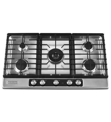 KitchenAid 36 Inch 5 Burner Gas Cooktop Architect Series II