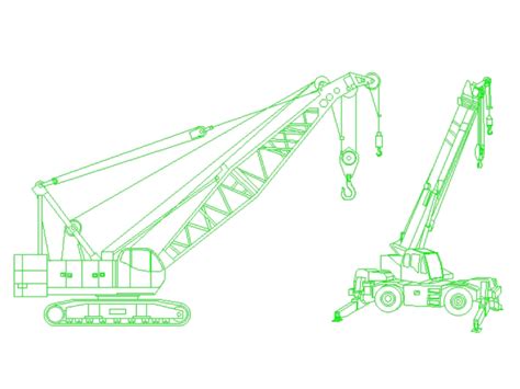 Gruas En Autocad Descargar Cad Gratis 10206 Kb Bibliocad