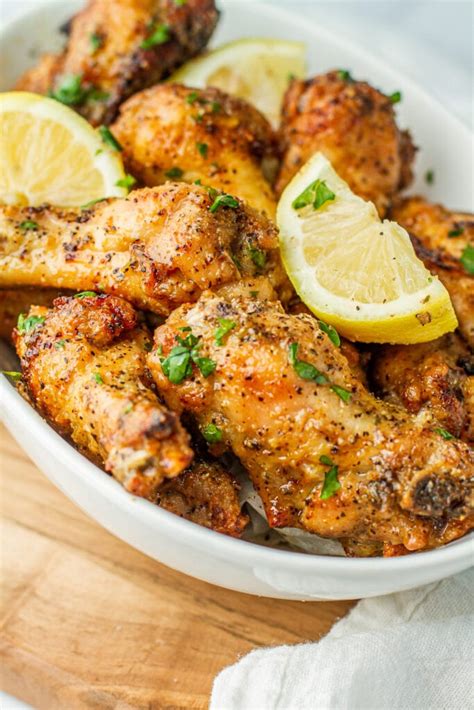 Wet Lemon Pepper Wings Recipe Meiko And The Dish