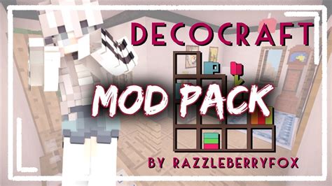 DecoCraft Furniture Mod Review Minecraft YouTube