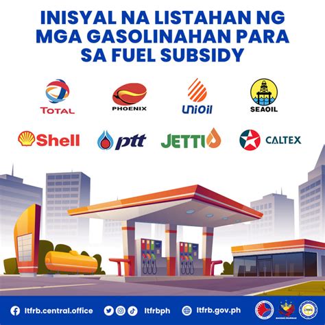 LTFRB Naglabas Ng Listahan Ng Mga Gasolinahan Kung Saan Maaaring