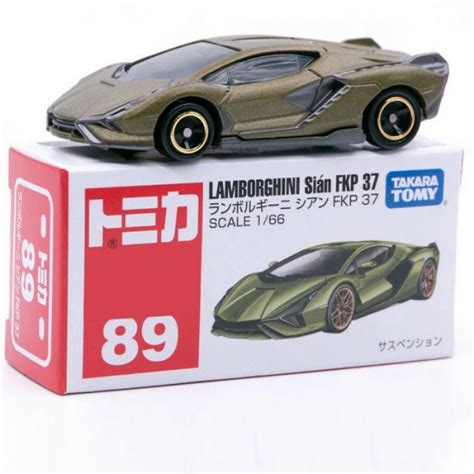 飛行屋全新品takara Tomy 多美小汽車 Tomica 89藍寶堅尼 Lamborghini Fkp 蝦皮購物