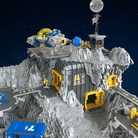 Superbe Diorama Neo Classic Space HelloBricks