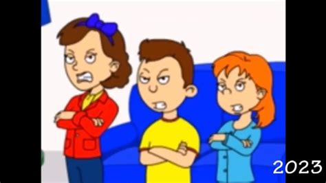 Doris Caillou And Rosie Gets Grounded For Nothing Read Description Plz Youtube