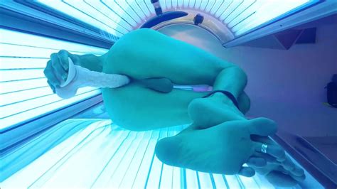 Dildo Fuck In The Solarium Public Risky Anal With Cum Free Porn Videos Youporngay