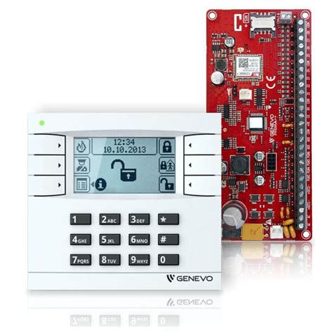 Zestaw Genevo Prima Set Lte Ready Centrala Alarmowa Manipulator Lcd