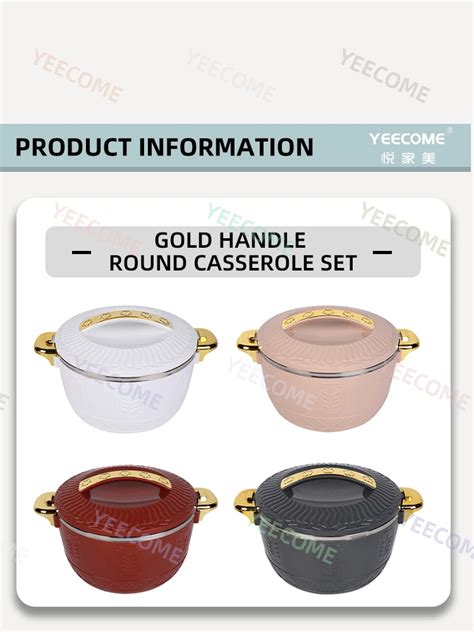 Discount Promotional Style Hot Pot Food Warmer Set Pcs Food Warmer Container Stainless Steel