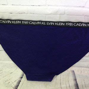 Calvin Klein Intimates Sleepwear Calvin Klein Bold Bikini Panty Blue Plus X Poshmark