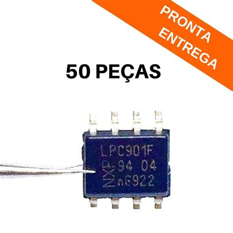 Kit 50 peças Circuito Integrado LPC901F SMD 8 Pinos Circuitos