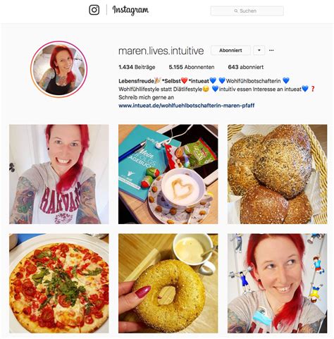 Maren Lives Intuitive Instagram Profil Das