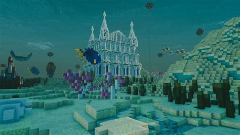 how to find underwater temple minecraft