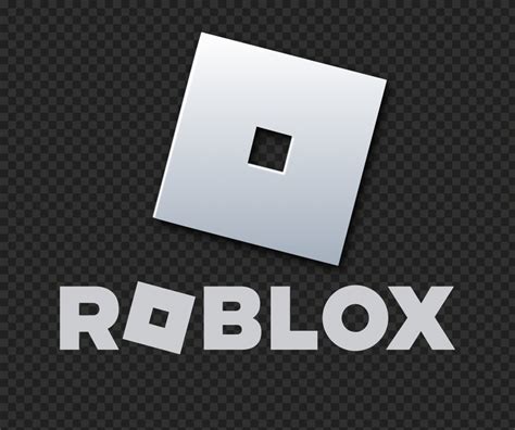 Hd Text Roblox Logo White With Symbol Sign Icon Png Image Id 489332 Toppng